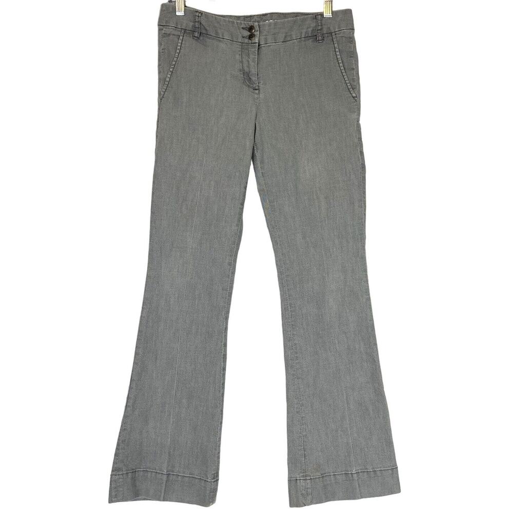 The Limited Jeans 678 Women Sz 8 Y2K Denim Bootcut Low Rise Flared Gray